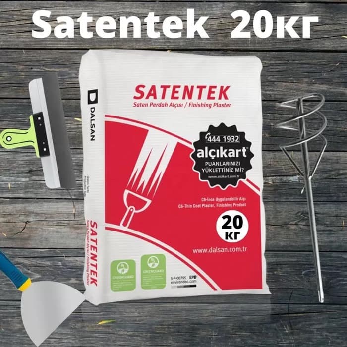 Satentek гипсовая шпатлевка